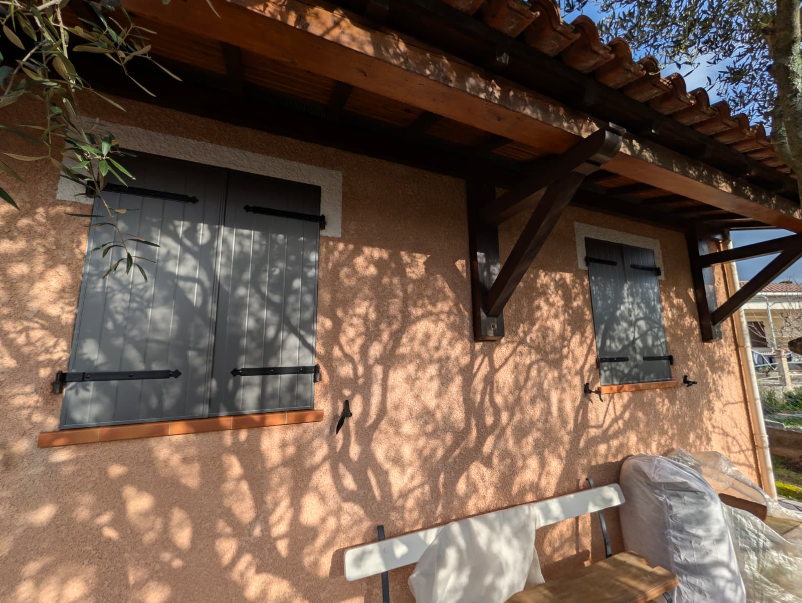 volet battant isolé