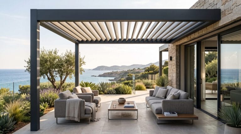 Pergola bioclimatique sur mesure à Pignans
