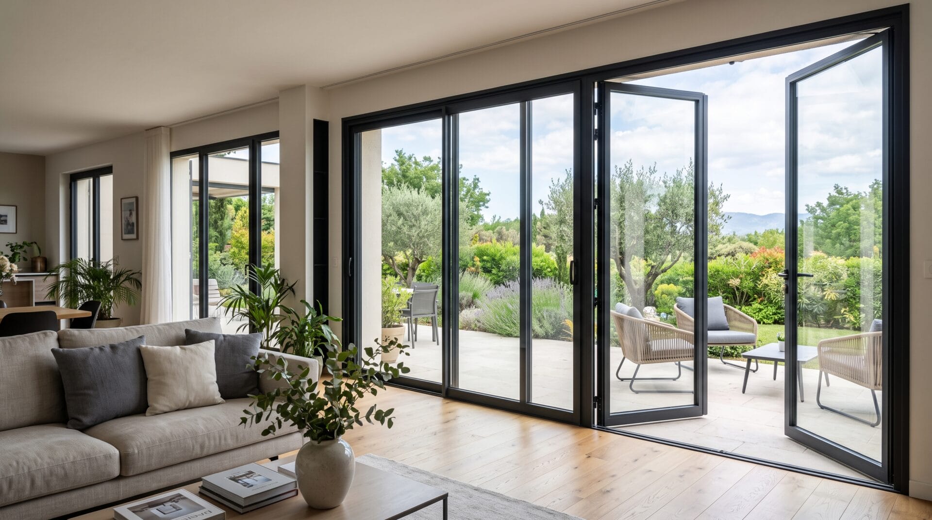 Portes-fenêtres et baies vitrées à Mandelieu-la-Napoule