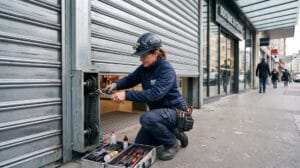 Dépannage de rideau métallique bloqué à Mougins