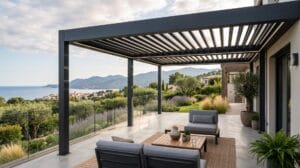 Pergola bioclimatique à Saint-Raphaël